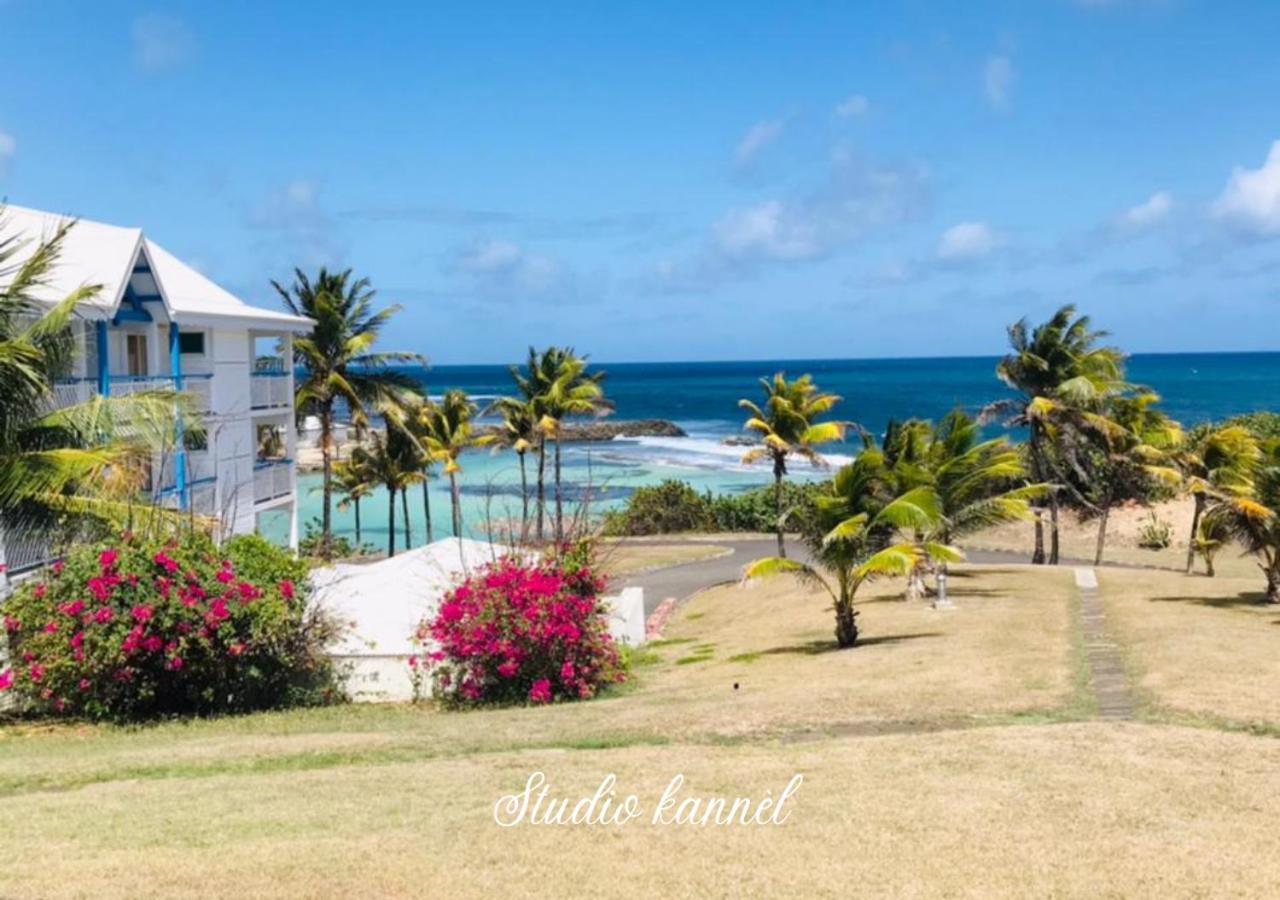 Charmant Studio Kannel Au Manganao Vue Sur Mer Et Panier D'Accueil Offert Saint-Francois  Exteriör bild